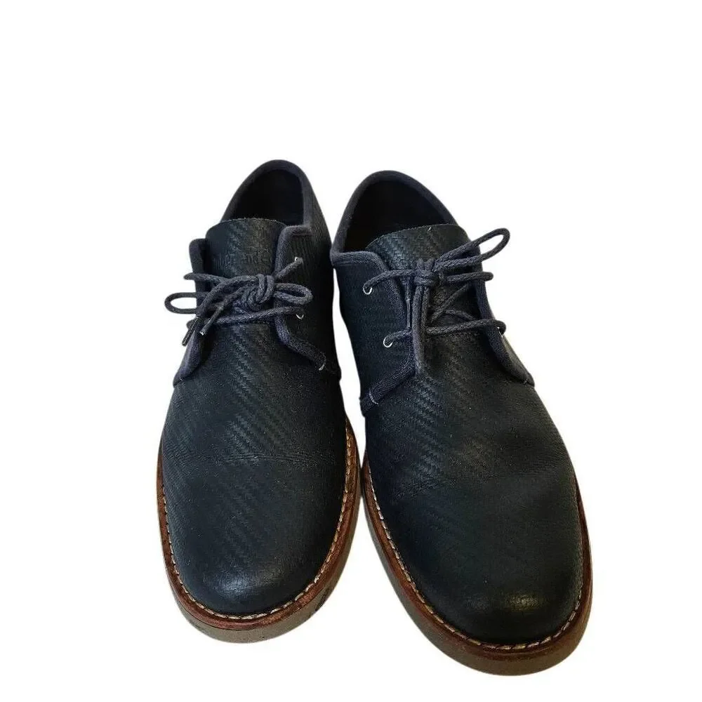 Timberland men's Earthkeepers Stormbuck Lite navy oxford shoes,  Size 9.5